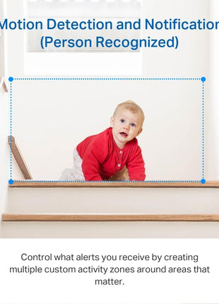 Tapo 2K 3MP Pan/Tilt Indoor Wireless Security Camera for Baby Monitor,Pet Camera|Motion Detection & Tracking|2-Way Audio|Cloud & SD Card Storage|Works w/Alexa & Google Home|Black C211 