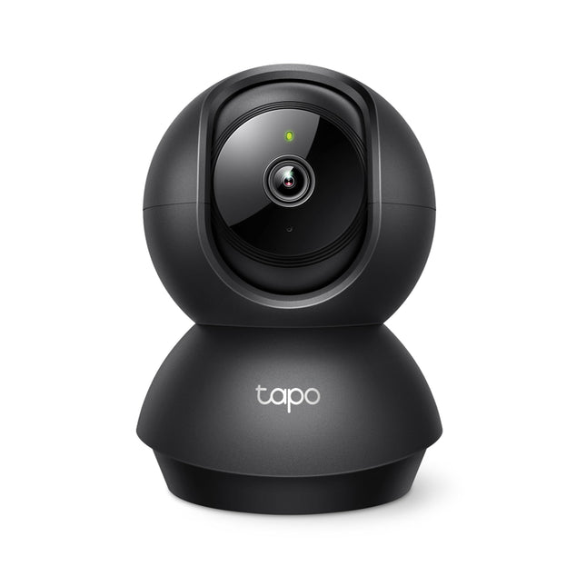 Tapo C201 360° 2MP 1080p Full HD Pan/Tilt Home Security Wi-Fi Smart Camera| Alexa Enabled| 2-Way Audio| Night Vision| Motion Detection| Sound and Light Alarm| Indoor CCTV Black 