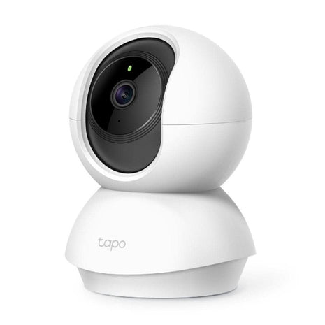 Tapo C210 360° 3MP Full HD 2304 X 1296P Video Pan/Tilt Smart Wi-Fi Security Camera | Alexa Enabled | 2-Way Audio| Night Vision| Motion Detection | Indoor CCTV White 