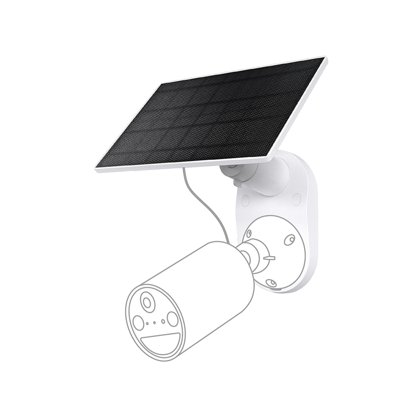 Tapo Solar Panel, Flexibly Installed and Angle Adjustment, High-Efficiency 45min Solar Charging for Full Day Usage, IP65 Weatherproof, Works with All Battery-Powered Cameras (Tapo A201) 