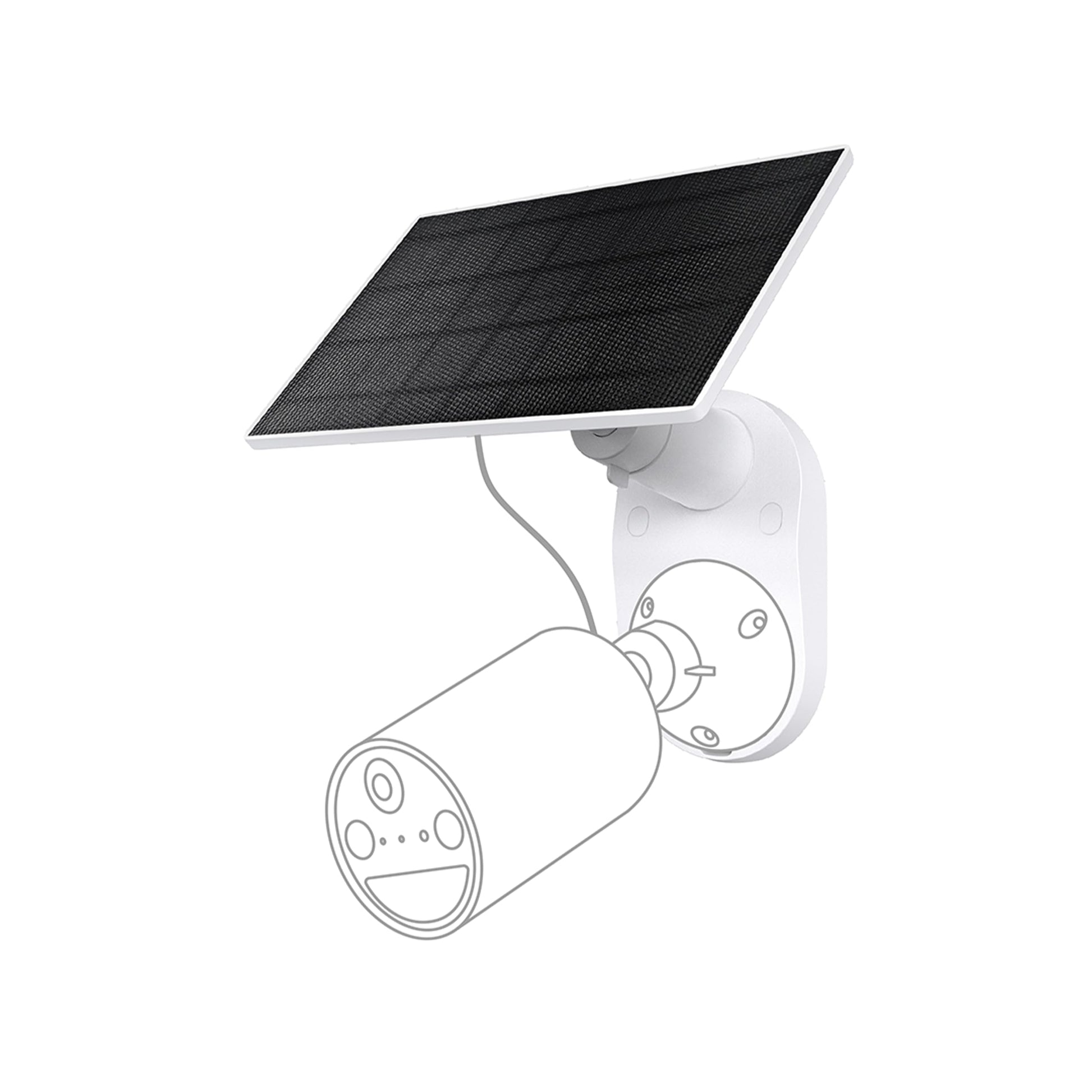 Tapo Solar Panel, Flexibly Installed and Angle Adjustment, High-Efficiency 45min Solar Charging for Full Day Usage, IP65 Weatherproof, Works with All Battery-Powered Cameras (Tapo A201) 