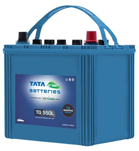 Tata Green Batteries Car Battery | Tg550R (12V & 54Ah) | 24 Months Warranty 