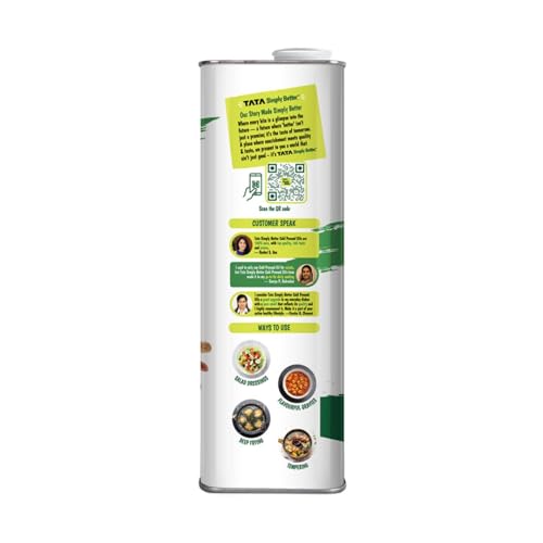 Tata Simply Better Cold Pressed Mustard Oil 5L Pure And Unrefined A1 Grade 