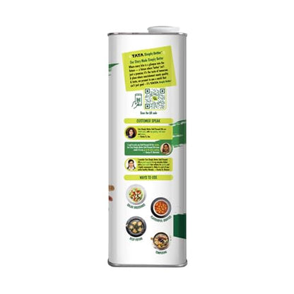 Tata Simply Better Cold Pressed Mustard Oil 5L Pure And Unrefined A1 Grade 