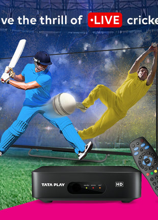 Tata Sky HD Connection with 1 Month Basic Pack & Free Installation… 