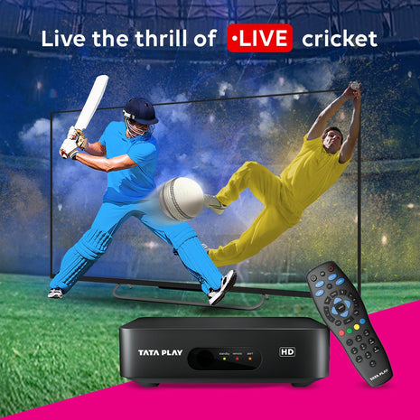 Tata Sky HD Connection with 1 Month Basic Pack & Free Installation… 