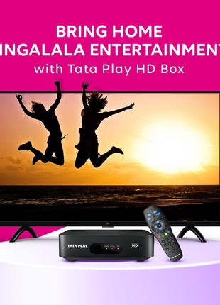 Tata Sky HD Connection with 1 Month Basic Pack & Free Installation… 