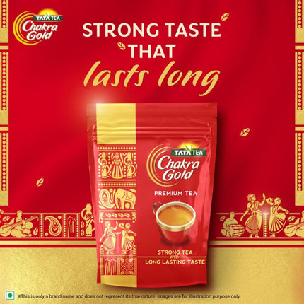 Tata Tea Chakra Gold Dust Tea | Strong Tea with Long Lasting Taste | Black Tea | 1kg 