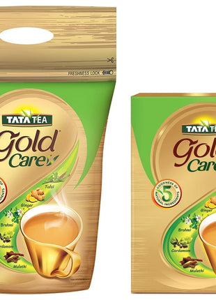 Tata Tea Gold Care|Black Tea|1 Kg & Tata Tea Gold Care|Black Tea| Loose Leaves 