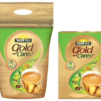 Tata Tea Gold Care|Black Tea|1 Kg & Tata Tea Gold Care|Black Tea| Loose Leaves 