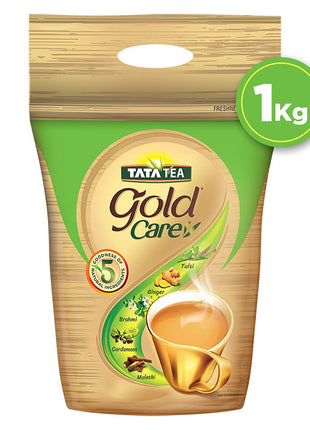 Tata Tea Gold Care|Black Tea|1 Kg & Tata Tea Gold Care|Black Tea| Loose Leaves 