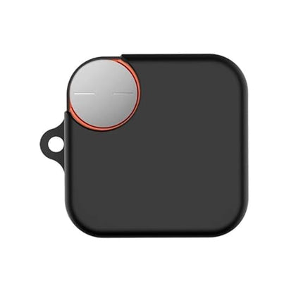 Techmount New Launch Soft Silicone Front & Back Full Protection Case Cover Compatible with CMF by Nothing Buds Pro 2 (NOT FIT for Any Other AIRPODS) (ONLY Cover) (Black) 