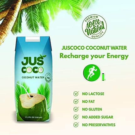 Tendo Juscoco Coconut Water 330ml (Pack of 24) 