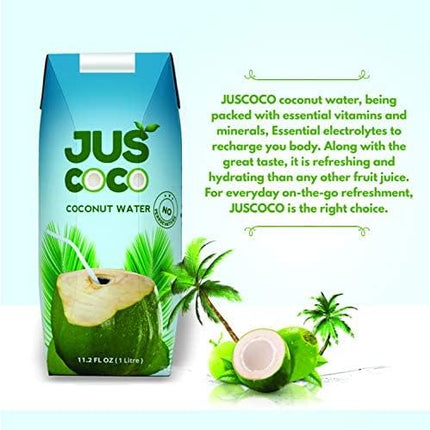 Tendo Juscoco Coconut Water 330ml (Pack of 24) 