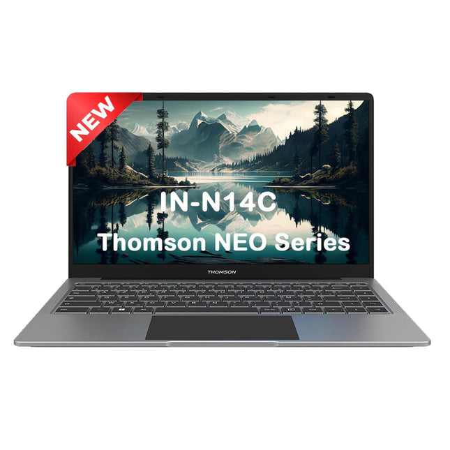 Thomson Neo 14.1 Inch In-N14C Windows 11, Intel Dual Core Processor & Window 11 Home Notebook (4 GB Ram DDR4/ 128 GB Emmc/Thin & Light Weight/Silver) 