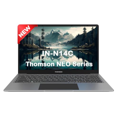 Thomson Neo 14.1 Inch In-N14C Windows 11, Intel Dual Core Processor & Window 11 Home Notebook (4 GB Ram DDR4/ 128 GB Emmc/Thin & Light Weight/Silver) 