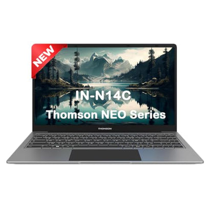 Thomson Neo 14.1 Inch In-N14C Windows 11, Intel Dual Core Processor & Window 11 Home Notebook (4 GB Ram DDR4/ 128 GB Emmc/Thin & Light Weight/Silver) 