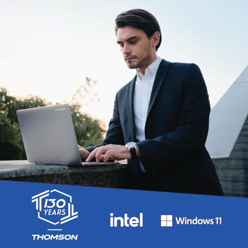 Thomson Neo 14.1 Inch In-N14C Windows 11, Intel Dual Core Processor & Window 11 Home Notebook (4 GB Ram DDR4/ 128 GB Emmc/Thin & Light Weight/Silver) 