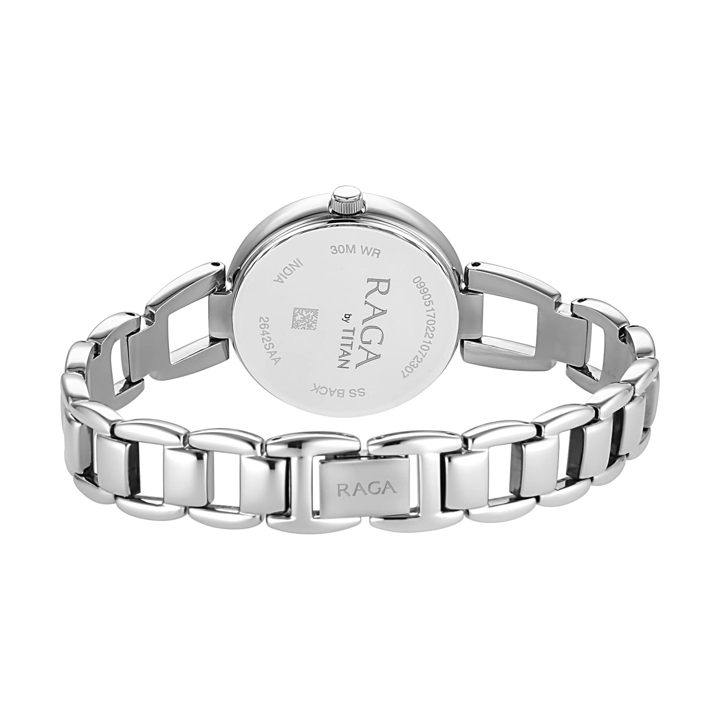 Titan Analog Blue Dial Women's Watch-2642SM02/NP2642SM02 