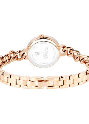 Titan Analog Rose Gold/Copper Dial Women's Watch-NS95288WM01/NT95288WM01 