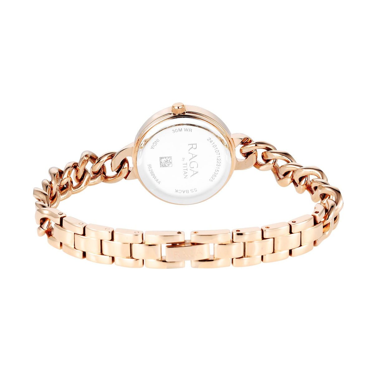 Titan Analog Rose Gold/Copper Dial Women's Watch-NS95288WM01/NT95288WM01 