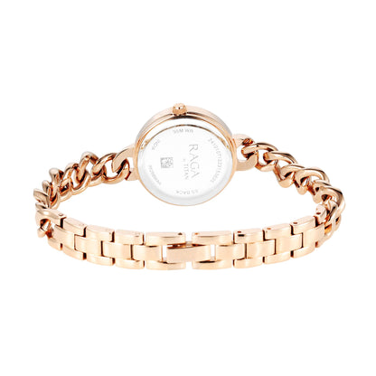 Titan Analog Rose Gold/Copper Dial Women's Watch-NS95288WM01/NT95288WM01 