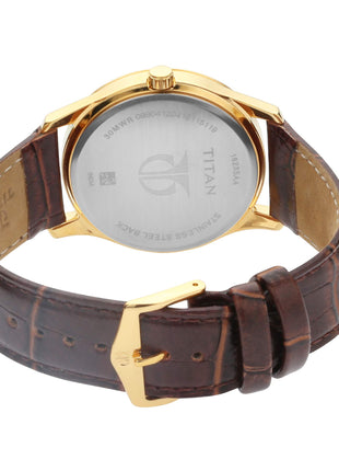 Titan Gents Karishma Analog Silver Dial Men's Watch NM1823YL01/NN1823YL01/NP1823YL01 