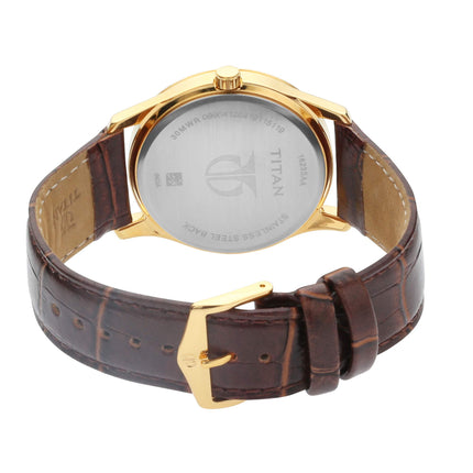 Titan Gents Karishma Analog Silver Dial Men's Watch NM1823YL01/NN1823YL01/NP1823YL01 