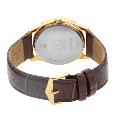 Titan Gents Karishma Analog Silver Dial Men's Watch NM1823YL01/NN1823YL01/NP1823YL01 