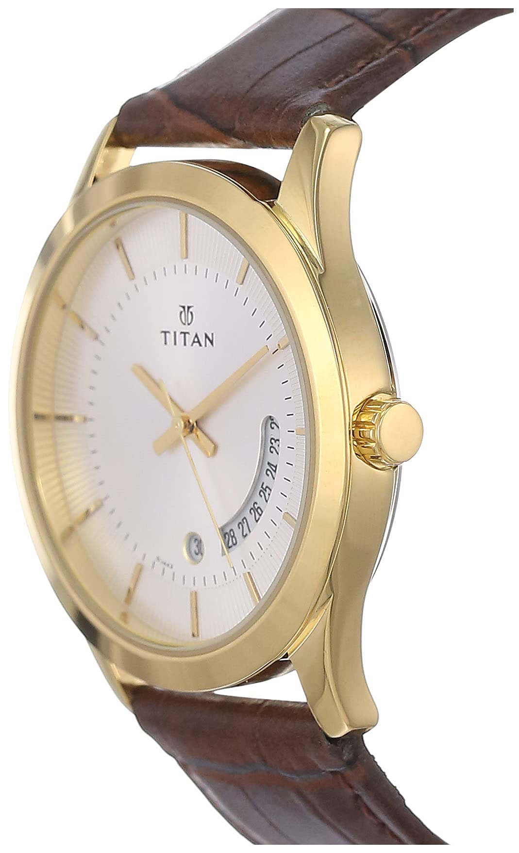 Titan Gents Karishma Analog Silver Dial Men's Watch NM1823YL01/NN1823YL01/NP1823YL01 