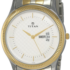 Titan Gents Karishma Analog Silver Dial Men's Watch NM1824BM01/NN1824BM01/NP1824BM01 