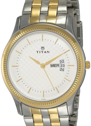 Titan Gents Karishma Analog Silver Dial Men's Watch NM1824BM01/NN1824BM01/NP1824BM01 