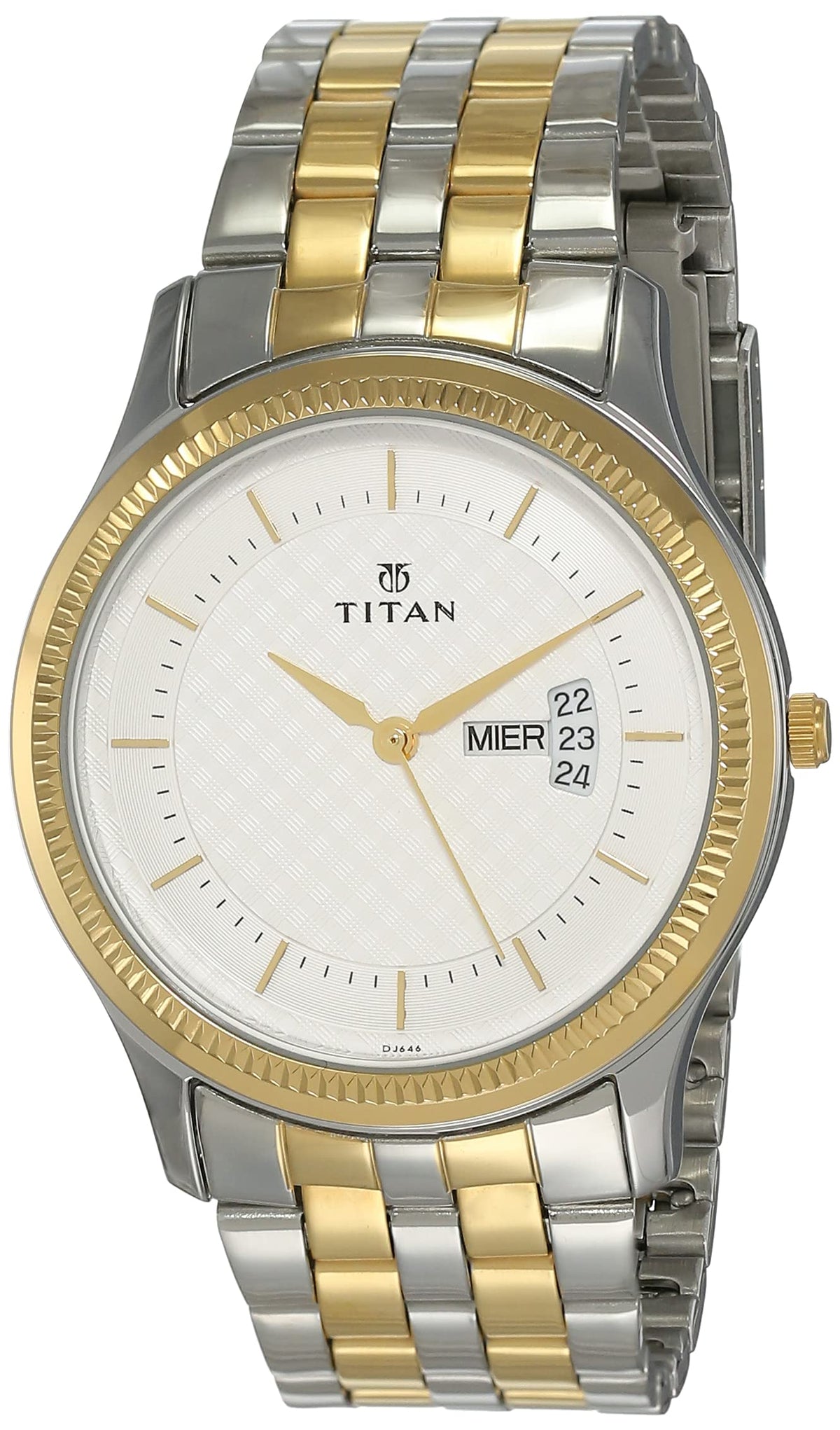 Titan Gents Karishma Analog Silver Dial Men's Watch NM1824BM01/NN1824BM01/NP1824BM01 