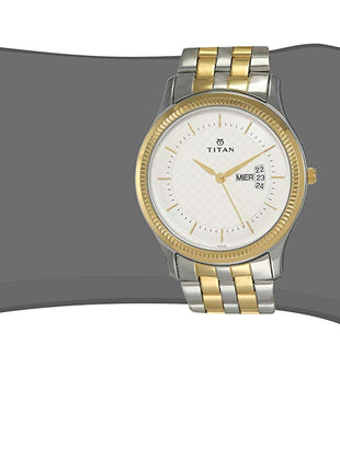 Titan Gents Karishma Analog Silver Dial Men's Watch NM1824BM01/NN1824BM01/NP1824BM01 