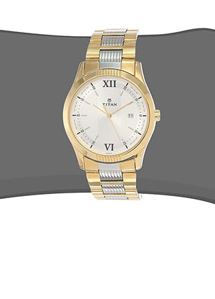 Titan Karishma Analog Silver Dial Men's Watch NM1739BM01/NN1739BM01/NP1739BM01 