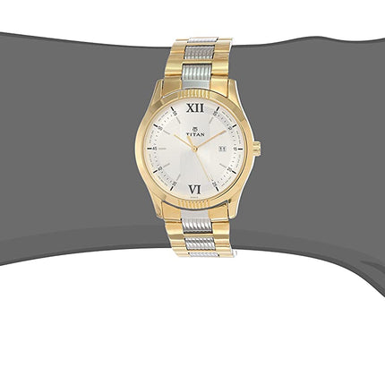 Titan Karishma Analog Silver Dial Men's Watch NM1739BM01/NN1739BM01/NP1739BM01 