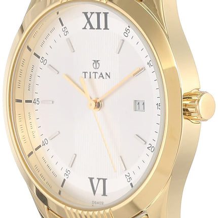 Titan Karishma Analog Silver Dial Men's Watch NM1739BM01/NN1739BM01/NP1739BM01 