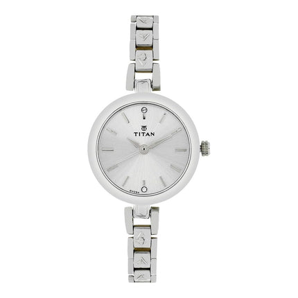 Titan Karishma Analog Silver Dial Women's Watch -NM2598SM01 / NL2598SM01 / NN2598SM01 