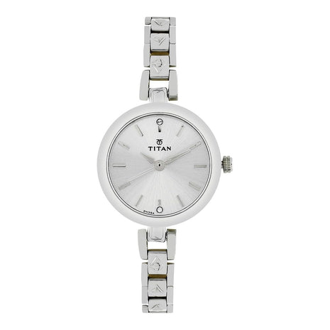 Titan Karishma Analog Silver Dial Women's Watch -NM2598SM01 / NL2598SM01 / NN2598SM01 