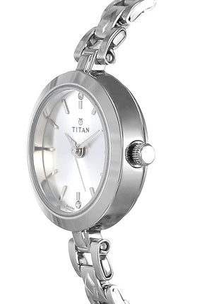 Titan Karishma Analog Silver Dial Women's Watch -NM2598SM01 / NL2598SM01 / NN2598SM01 