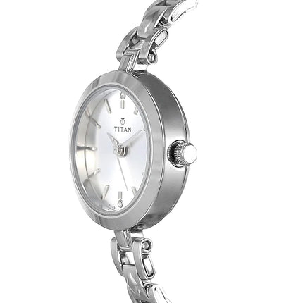 Titan Karishma Analog Silver Dial Women's Watch -NM2598SM01 / NL2598SM01 / NN2598SM01 