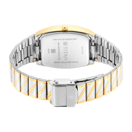 Titan Karishma Anthracite Dial Analog Stainless Steel Strap Watch for Men-NR9315BM03 