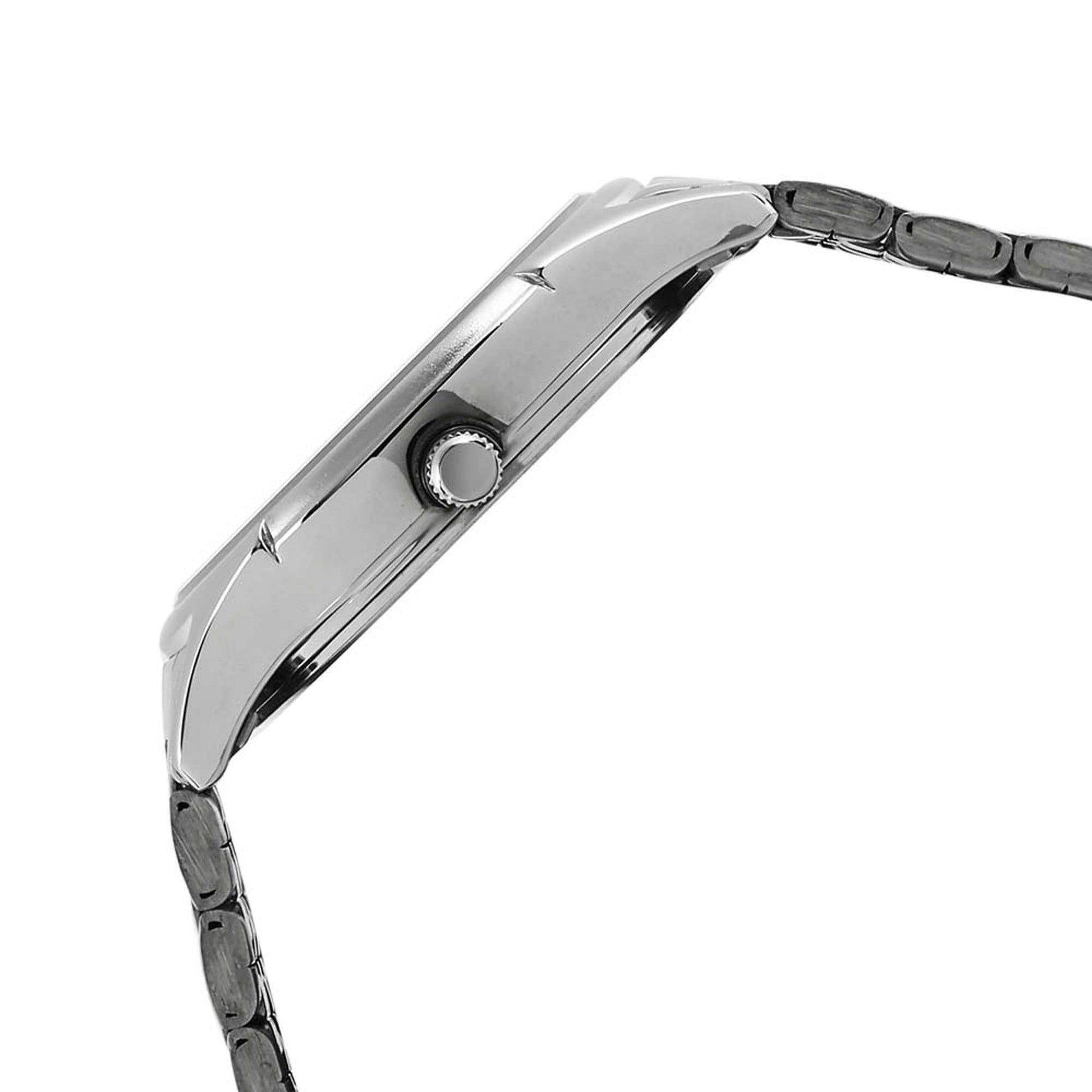 Titan Karishma Black Dial Analog with Day and Date Stainless Steel Strap watch for Men-NS1636SM01 