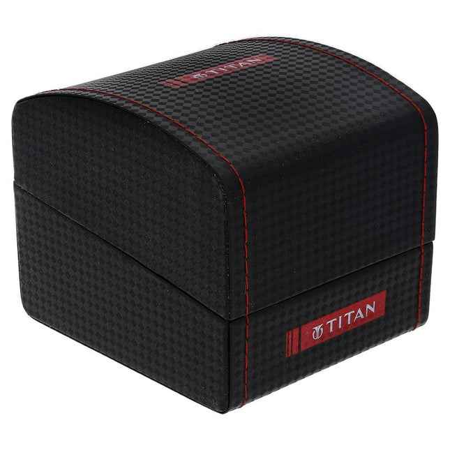 Titan Karishma Quartz Analog Champagne Dial Gold Stainless Steel Strap Watch for Men - NT1825YM03 