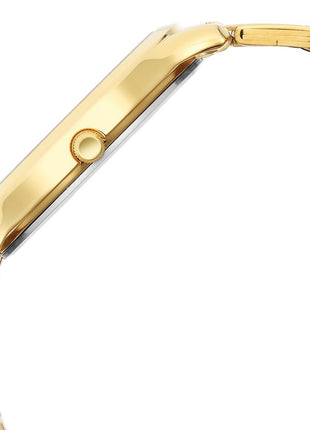 Titan Karishma Quartz Analog Champagne Dial Gold Stainless Steel Strap Watch for Men - NT1825YM03 