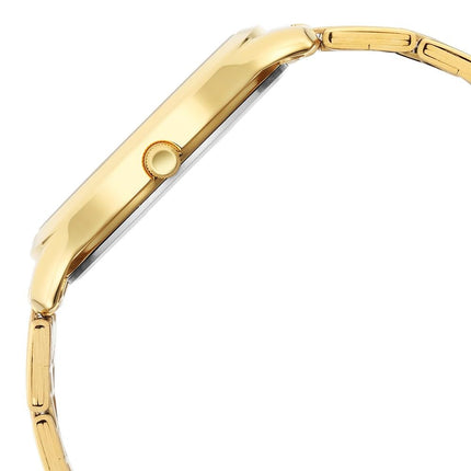 Titan Karishma Quartz Analog Champagne Dial Gold Stainless Steel Strap Watch for Men - NT1825YM03 