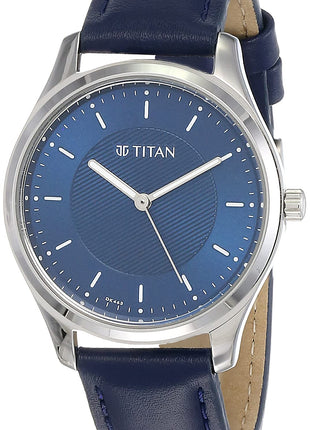 Titan Ladies Neo Economy Analog Blue Dial Women's Watch 2639SL02/NN2639SL02/NP2639SL02 