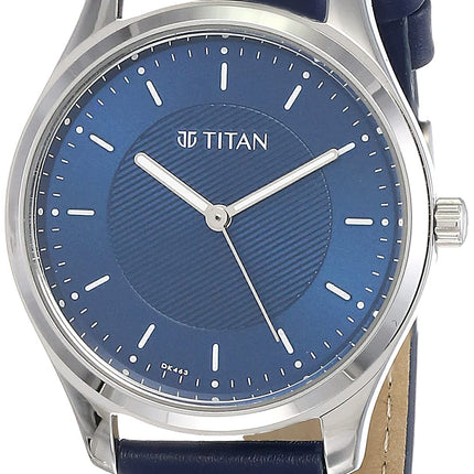 Titan Ladies Neo Economy Analog Blue Dial Women's Watch 2639SL02/NN2639SL02/NP2639SL02 