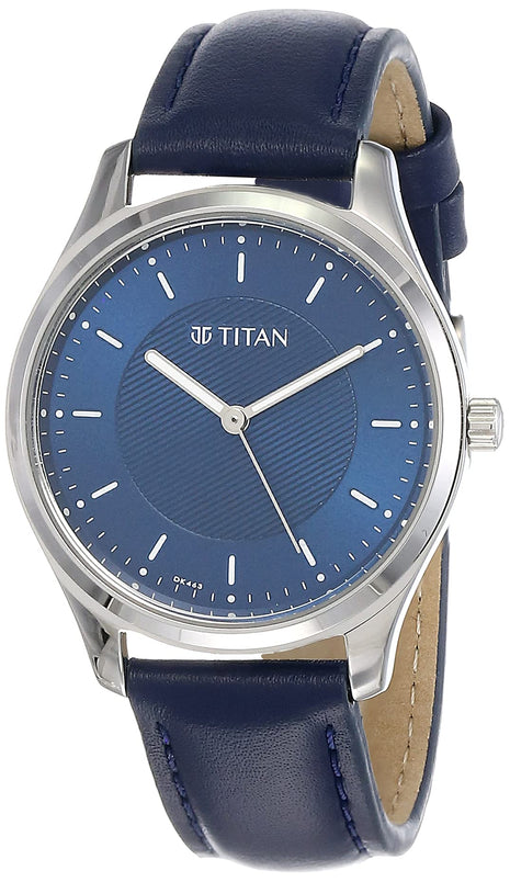 Titan Ladies Neo Economy Analog Blue Dial Women's Watch 2639SL02/NN2639SL02/NP2639SL02 