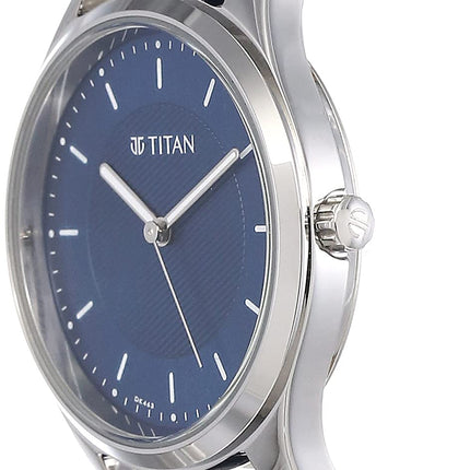 Titan Ladies Neo Economy Analog Blue Dial Women's Watch 2639SL02/NN2639SL02/NP2639SL02 